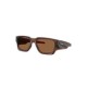 Oakley Brown UV Protection Rectangular Sunglasses for Men