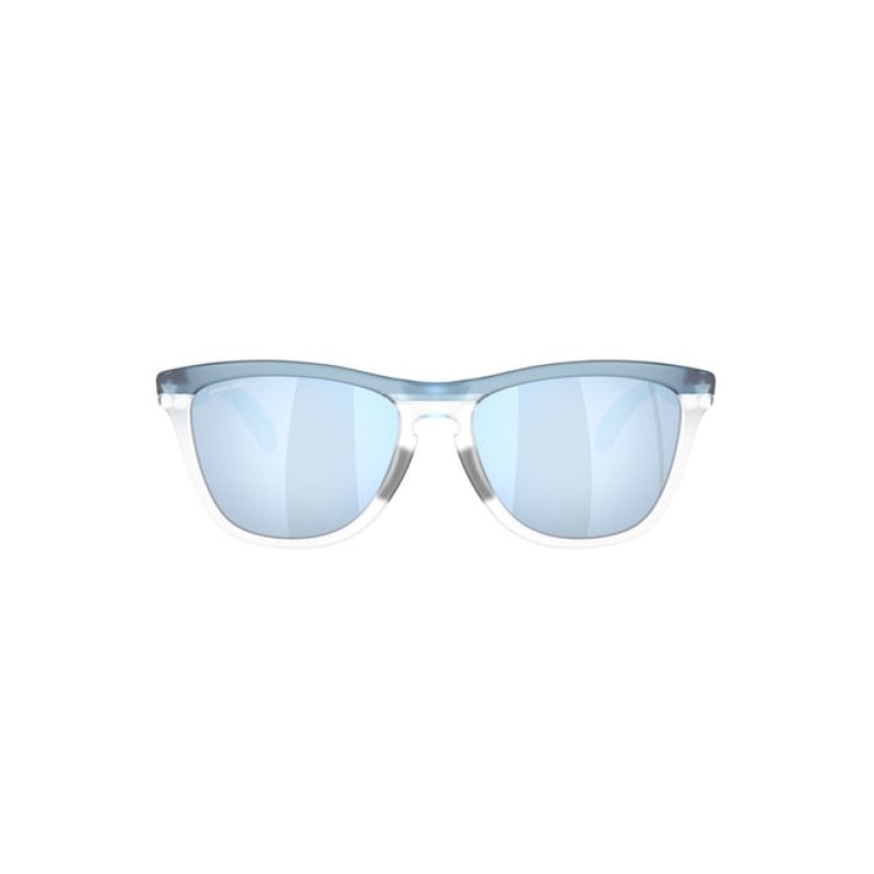 Oakley Blue Polarized Round Unisex Sunglasses