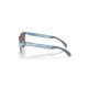 Oakley Blue Polarized Round Unisex Sunglasses