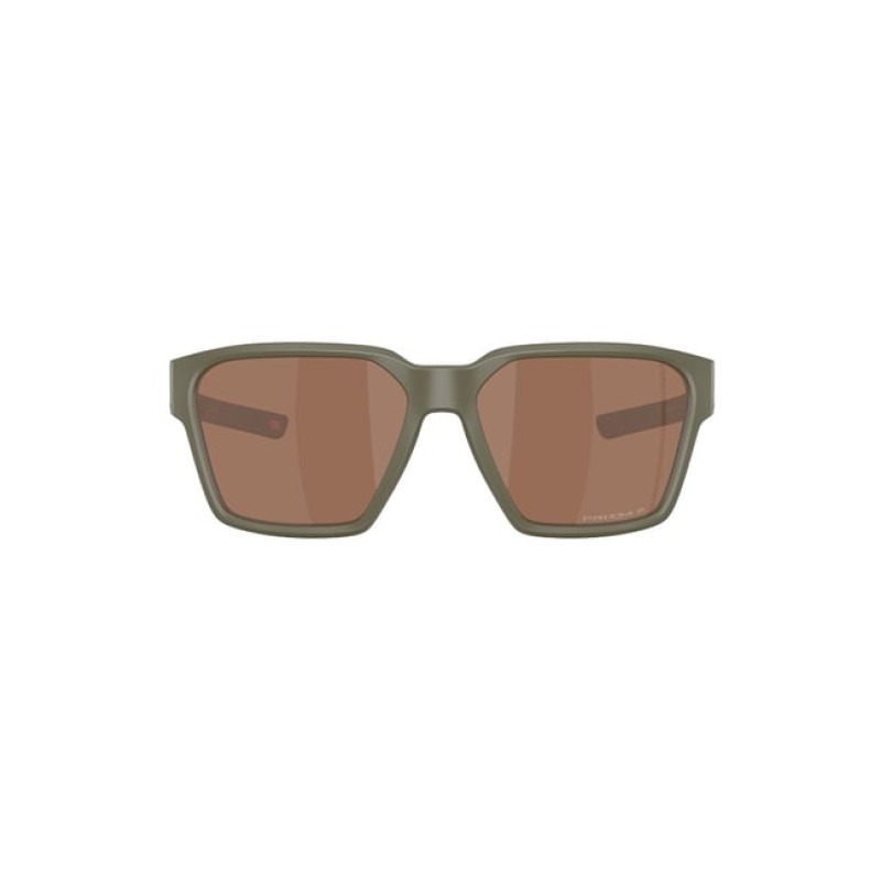 Oakley Brown UV Protection Square Sunglasses for Men