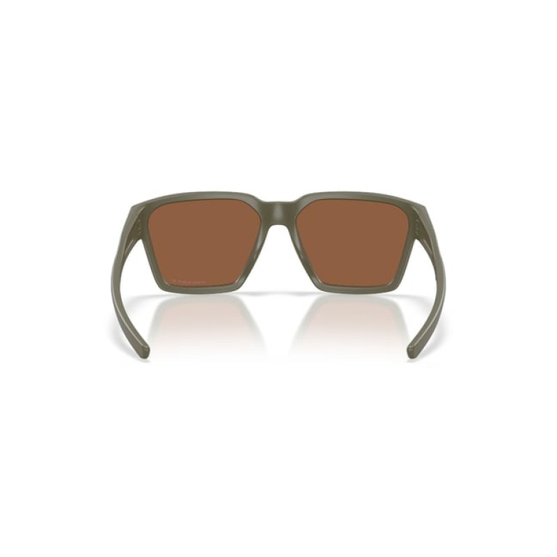 Oakley Brown UV Protection Square Sunglasses for Men