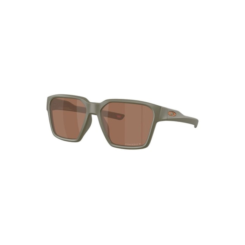 Oakley Brown UV Protection Square Sunglasses for Men