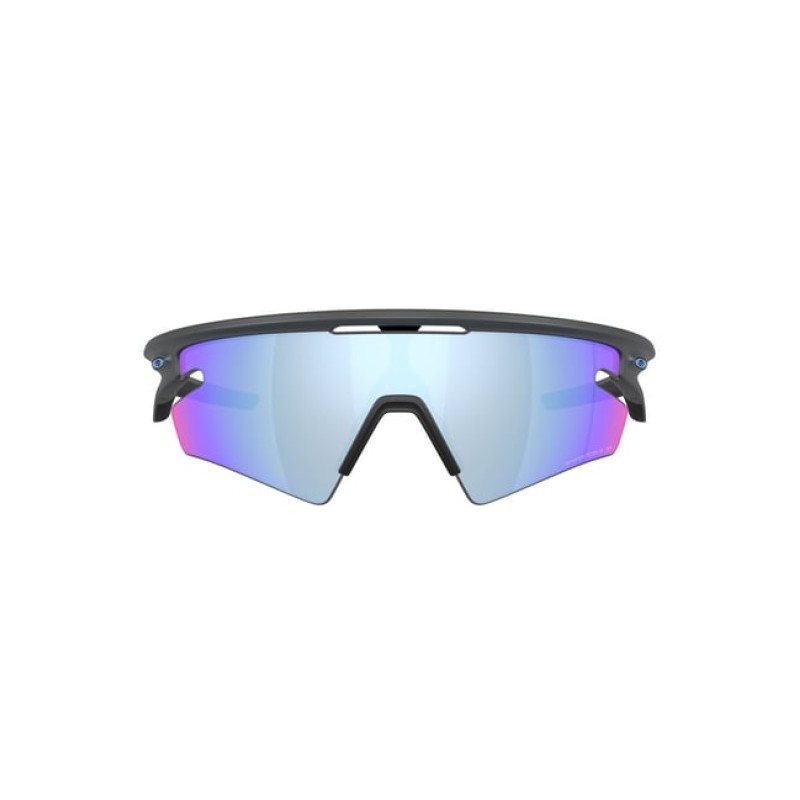 Oakley Blue Polarized Rectangular Unisex Sunglasses