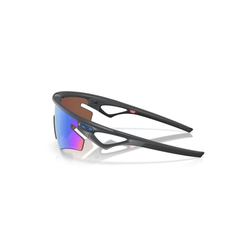 Oakley Blue Polarized Rectangular Unisex Sunglasses