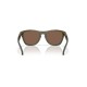 Oakley Gold Polarized Round Unisex Sunglasses
