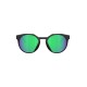 Oakley Green Mirrored Round Sunglasses for Men