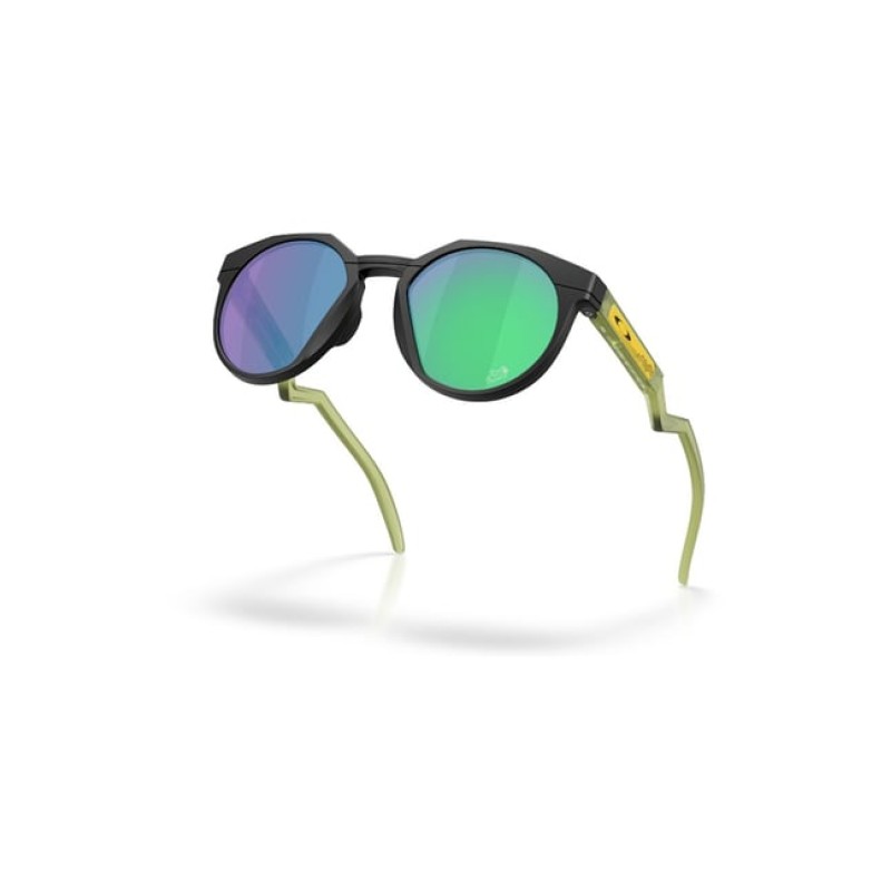 Oakley Green Mirrored Round Sunglasses for Men