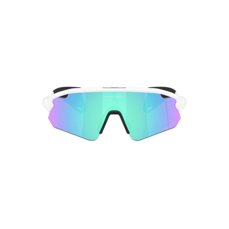 Oakley Blue Mirrored Rectangular Unisex Sunglasses