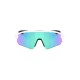 Oakley Blue Mirrored Rectangular Unisex Sunglasses