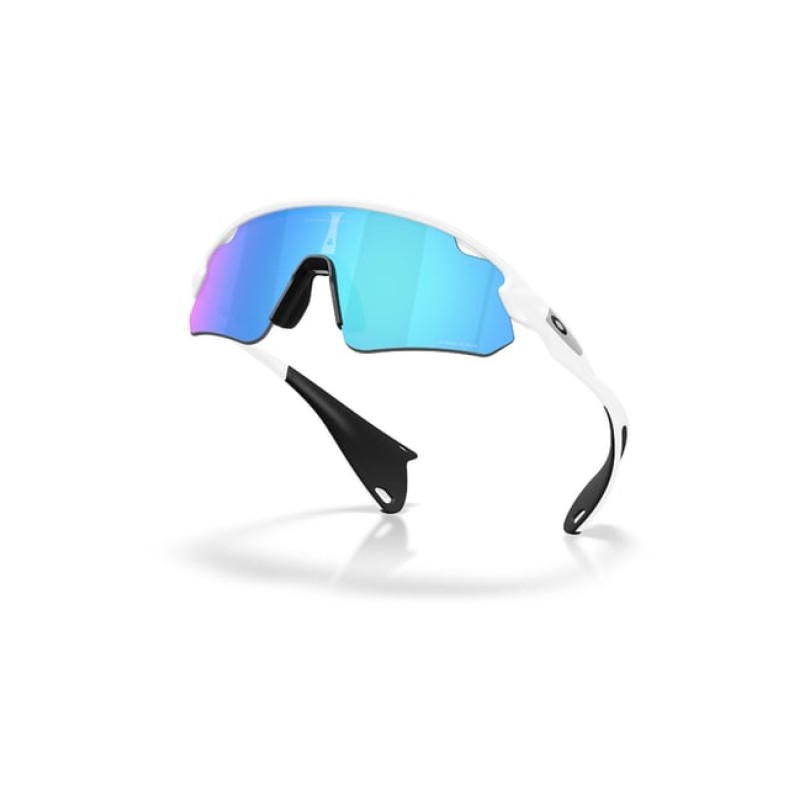 Oakley Blue Mirrored Rectangular Unisex Sunglasses