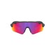 Oakley Red Mirrored Rectangular Unisex Sunglasses