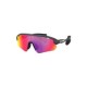 Oakley Red Mirrored Rectangular Unisex Sunglasses