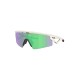 Oakley Green Mirrored Rectangular Unisex Sunglasses