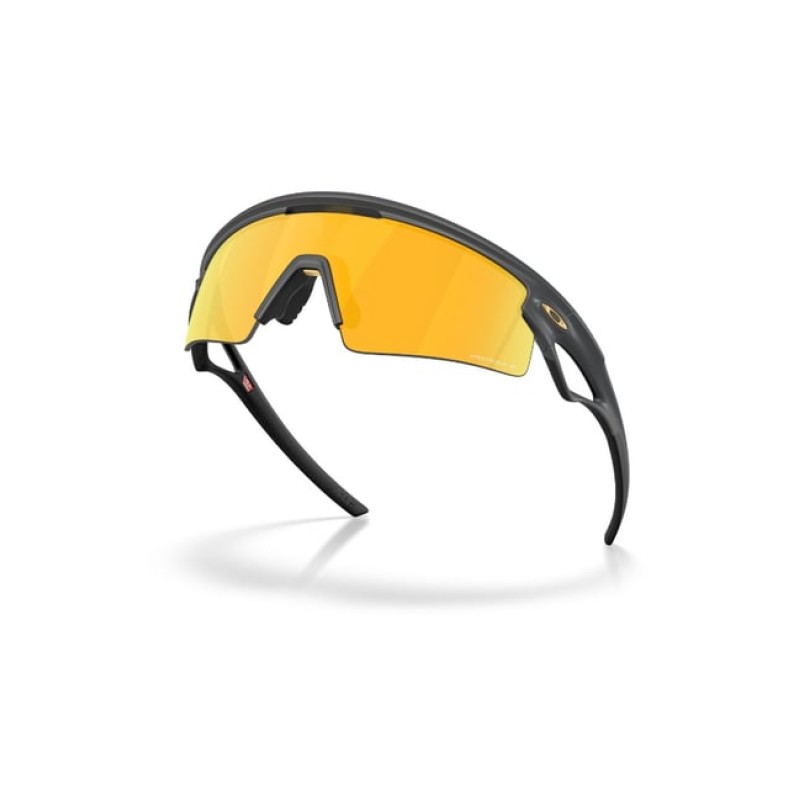 Oakley Gold Polarized Rectangular Unisex Sunglasses