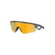 Oakley Gold Polarized Rectangular Unisex Sunglasses