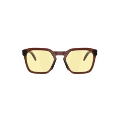 Oakley Yellow Mirrored Square Unisex Sunglasses