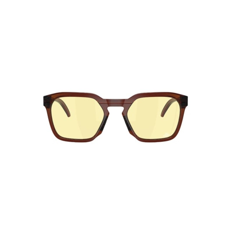 Oakley Yellow Mirrored Square Unisex Sunglasses