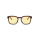 Oakley Yellow Mirrored Square Unisex Sunglasses