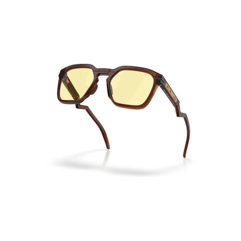 Oakley Yellow Mirrored Square Unisex Sunglasses