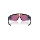 Oakley Red Mirrored Rectangular Unisex Sunglasses