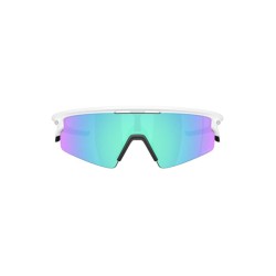 Oakley Blue Mirrored Rectangular Unisex Sunglasses