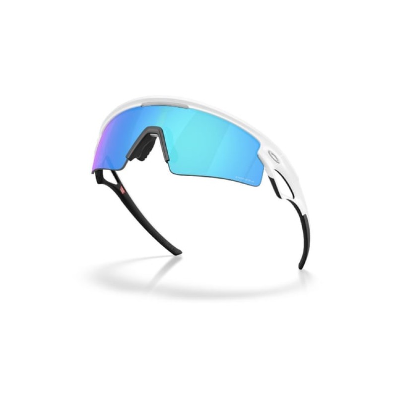 Oakley Blue Mirrored Rectangular Unisex Sunglasses
