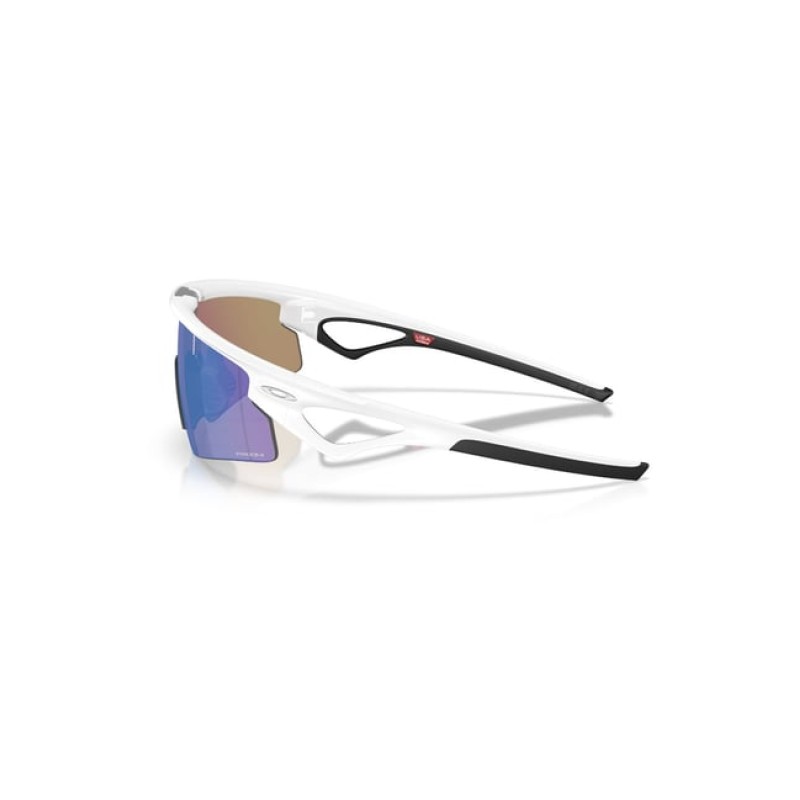Oakley Blue Mirrored Rectangular Unisex Sunglasses