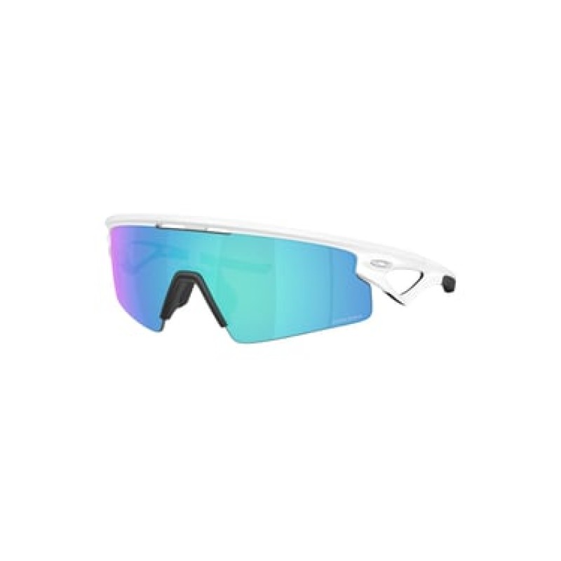 Oakley Blue Mirrored Rectangular Unisex Sunglasses