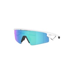 Oakley Blue Mirrored Rectangular Unisex Sunglasses