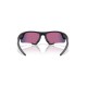 Oakley Red Mirrored Irregular Unisex Sunglasses