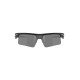 Oakley Grey Mirrored Rectangular Unisex Sunglasses