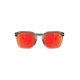 Oakley Red Mirrored Square Unisex Sunglasses