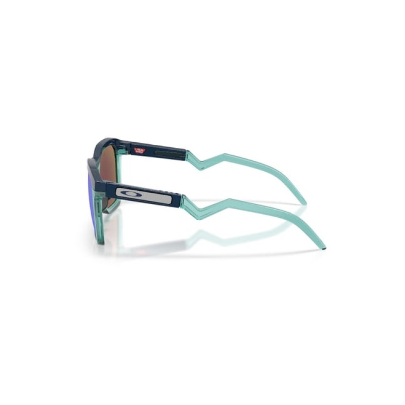 Oakley Blue Mirrored Square Unisex Sunglasses